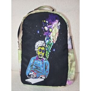 PopArt Einstein Smoking Galaxy Cosmos Backpack Smell Proof No Brand Lightweight
